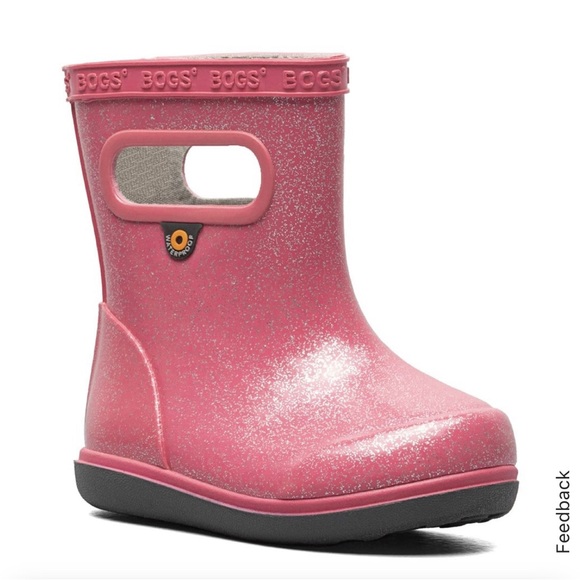 Toddler Pink BOGS rain boots - Picture 6 of 6